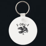 F Caw F Essential Classic Ästhetik Schlüsselanhänger<br><div class="desc">Eine klassische essentielle „F Caw F“-Ästhetik,  die zeitlose Vogel-Themen-Attitüde ausdrückt.</div>