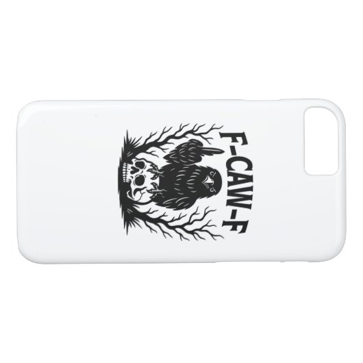 F Caw F Essential Cool Unique Style Case-Mate iPhone Hülle (Rückseite (Horizontal))