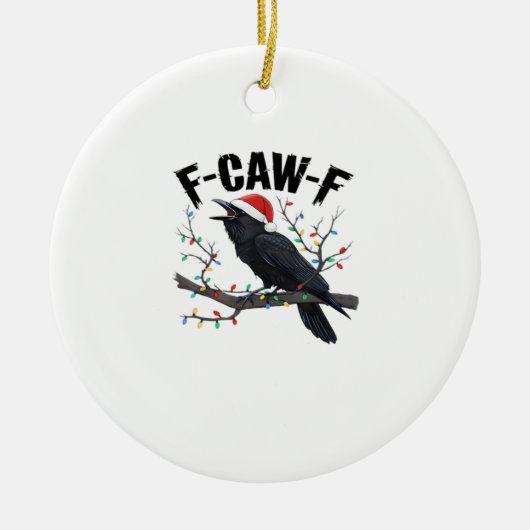 F Caw F Essential Creative Casual Style Keramik Ornament (Vorne)