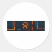 F-Caw-F Essential Creative Style Runder Aufkleber (Vorderseite)