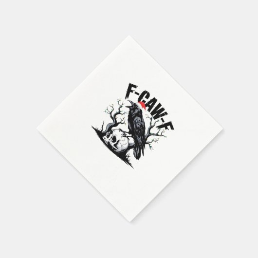 F-Caw-F Essential Funny Quote Serviette (Ecke)
