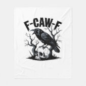 F Caw F Essential Minimal Clean Design Fleecedecke (Vorderseite)