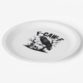 F-Caw-F Essential Minimal Clean Pappteller (Schrägansicht)