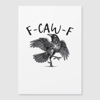 F-Caw-F Essential Retro Classic Magnetkarte