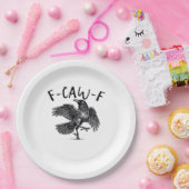 F-Caw-F Essential Retro Classic Pappteller (Party)