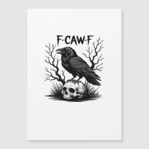 F-Caw-F Essential Vintage Cool Magnetkarte