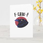 F Caw F Essential Vintage Graphic Look Karte (Gelbe Blume)