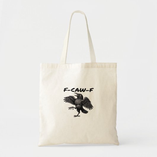 F Caw F Essential Vintage Graphic Look Tragetasche (Vorne)