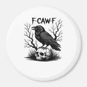 F Caw F Essenzieller Vintage-Cool-Look Magnet