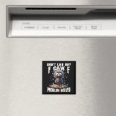 F Caw F Funny Angry Chicken Don't Like Me Problem Magnet (In Situ (Geschirrspüler))