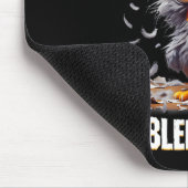 F Caw F Funny Angry Chicken Don't Like Me Problem Mousepad (Ecke)