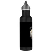 F-Caw-F Funny Bird Moon Minimal Clean Edelstahlflasche (Links)