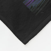 F-Caw-F Funny Black Crow Bird Fleecedecke (Ecke)