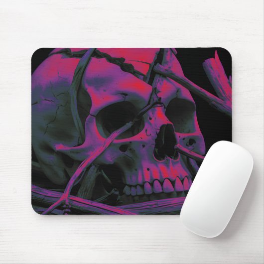 F-Caw-F Funny Black Crow Bird Mousepad (Mit Mouse)