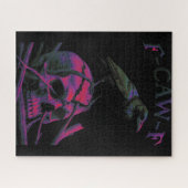 F-Caw-F Funny Black Crow Bird Puzzle (Horizontal)