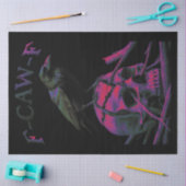 F-Caw-F Funny Black Crow Bird Seidenpapier (Basteln)