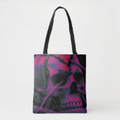 F-Caw-F Funny Black Crow Bird Tasche (Vorderseite)