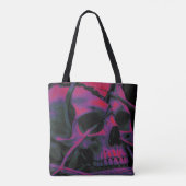F-Caw-F Funny Black Crow Bird Tasche (Rückseite)