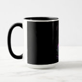 F-Caw-F Funny Black Crow Bird Tasse (Links)