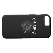 F-Caw-F Funny Casual Case-Mate iPhone Hülle (Rückseite (Horizontal))