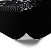 F-Caw-F Funny Casual Poster (Ecke)