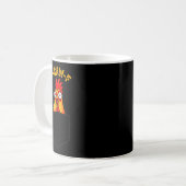 F-caw-f Funny Chicken Cket Humor Quote Rooster Mem Kaffeetasse (Vorderseite Links)