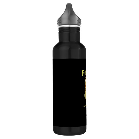 F-Caw-F Funny Chicken Classic Creative Casual Edelstahlflasche (Links)