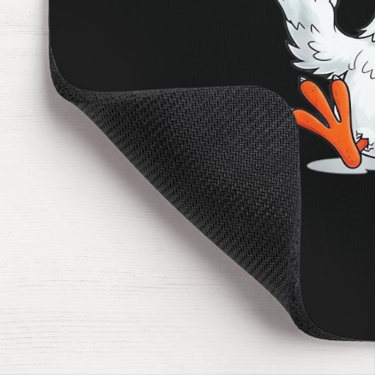 F Caw F Funny Chicken Classic Minimal Clean Mousepad (Ecke)