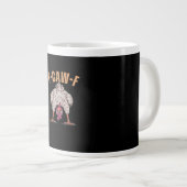 F Caw F Funny Chicken Classic Retro Cool Style Jumbo-Tasse (Vorderseite Rechts)