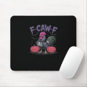 F Caw F Funny Chicken Classic Simple Clean Style Mousepad (Mit Mouse)