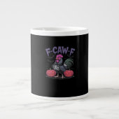 F-Caw-F Funny Chicken Classic Simple Style Jumbo-Tasse (Vorderseite)