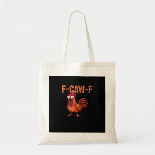 F-Caw-F Funny Chicken Classic Trendy Style Tragetasche (Vorne)