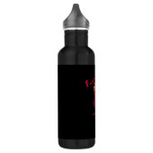 F Caw F Funny Chicken Humor Creative Casual Style Edelstahlflasche (Links)