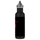 F Caw F Funny Chicken Humor Creative Casual Style Edelstahlflasche (Rechts)