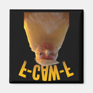 F-caw-f Funny Chicken Humor F-caw-f Quote Trump  Magnet