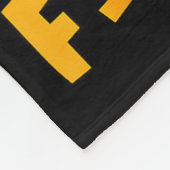 F-caw-f Funny Chicken Humor Quote Rooster Meme Fun Fleecedecke (Ecke)