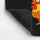 F-caw-f Funny Chicken Humor Quote Rooster Meme Mousepad (Ecke)