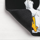 F-caw-f Funny Chicken Humor Quote Rooster Meme Mousepad (Ecke)