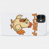 F-CAW-F Funny Chicken | Quote Rooster Meme T-shirt Case-Mate iPhone Hülle (Rückseite (Horizontal))
