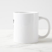 F-Caw-F Funny Crow Essential Cool Unique Jumbo-Tasse (Rechts)