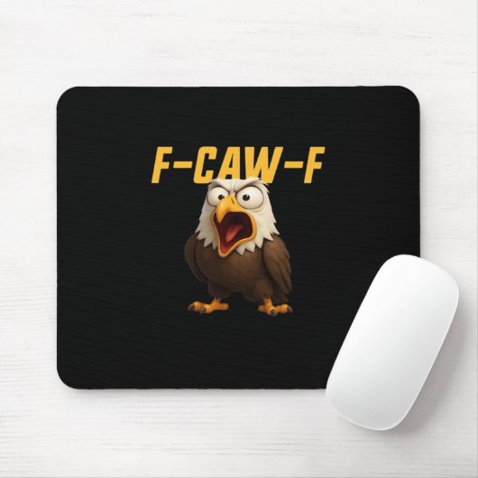 F-Caw-F Funny F-Caw-F Gear Creative Style Mousepad (Mit Mouse)