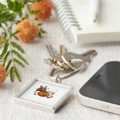 F-Caw-F Funny For Men Women Thanksgiving-Christmas Schlüsselanhänger (Seite)