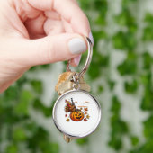 F-Caw-F Funny For Men Women Thanksgiving-Christmas Schlüsselanhänger (Hand)