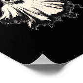 F-Caw-F Funny Humor Cool Unique Poster (Ecke)