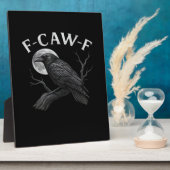 F-Caw-F Funny Quote Fotoplatte (Seite)