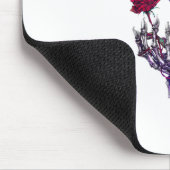 F-Caw-F Funny Raven Crow Spooky Season Halloween R Mousepad (Ecke)