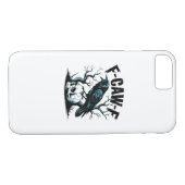 F-Caw-F Funny Trendy Case-Mate iPhone Hülle (Rückseite (Horizontal))