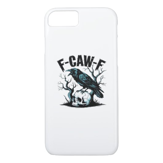 F-Caw-F Funny Trendy Case-Mate iPhone Hülle (Rückseite)