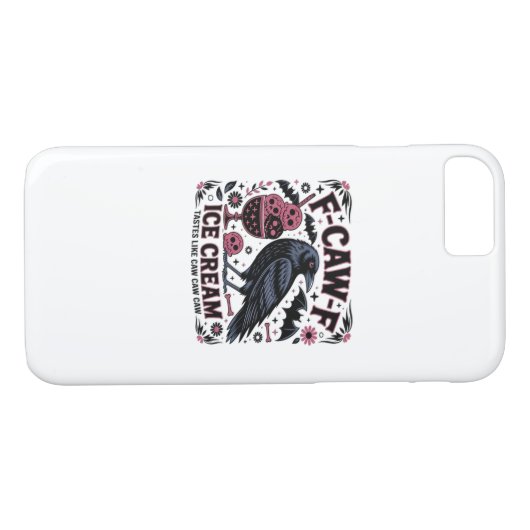 F Caw F Funny Trendy Case-Mate iPhone Hülle (Rückseite (Horizontal))