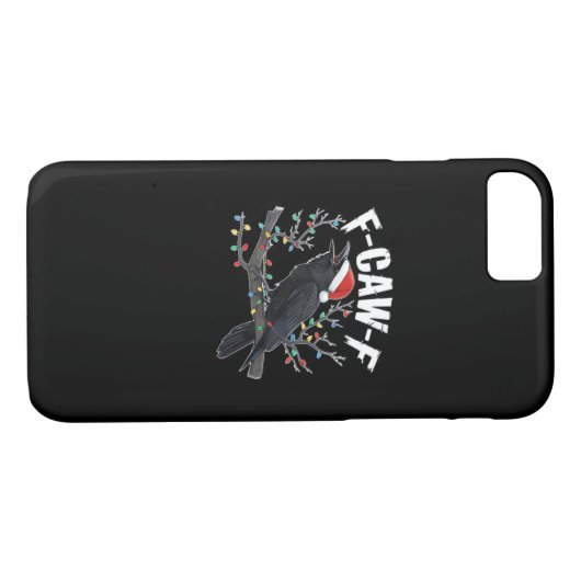 F-Caw-F Funny Trendy Case-Mate iPhone Hülle (Rückseite (Horizontal))